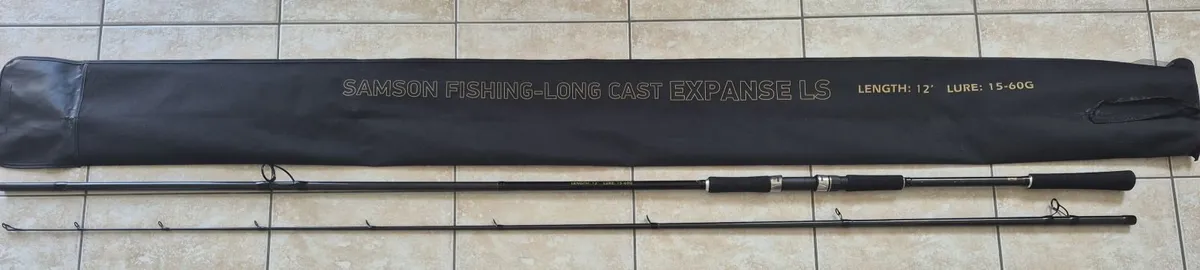 Samson Long Cast 12ft Spinning Rod EXPANSE 15-60gm - Image 2