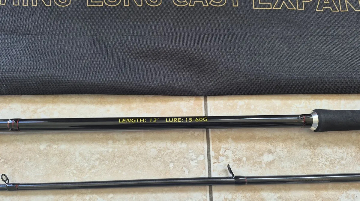 Samson Long Cast 12ft Spinning Rod EXPANSE 15-60gm - Image 3