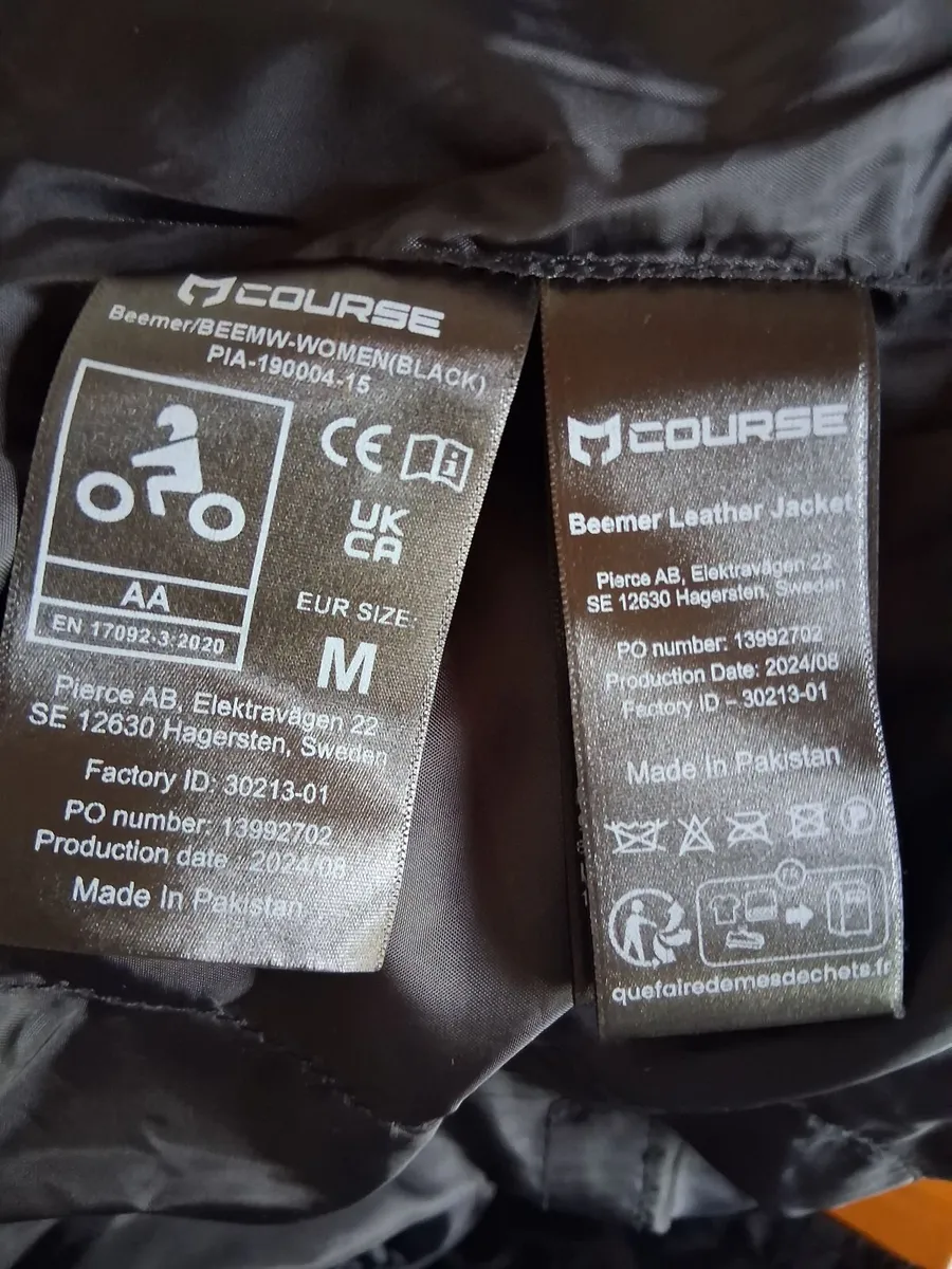 Ladies biker jacket - Image 3