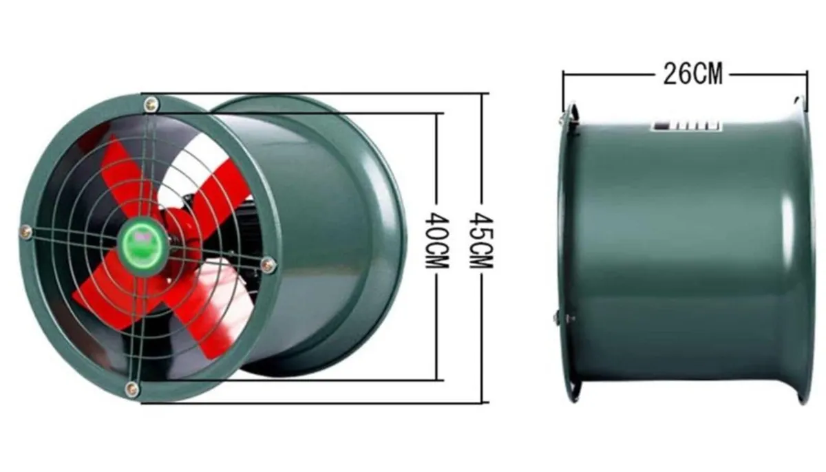 spray  booth  extraction  fan - Image 2