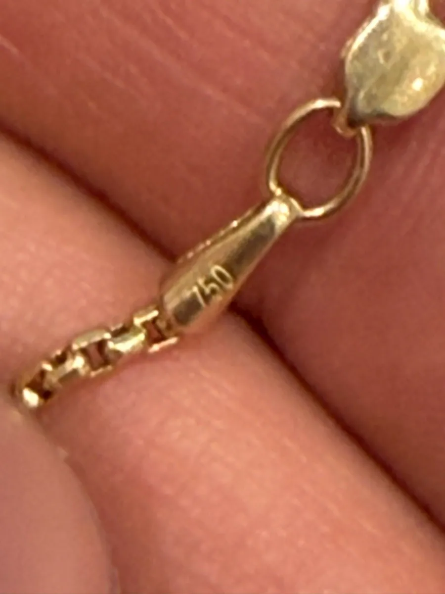 Box Chain 18K YG - Image 3