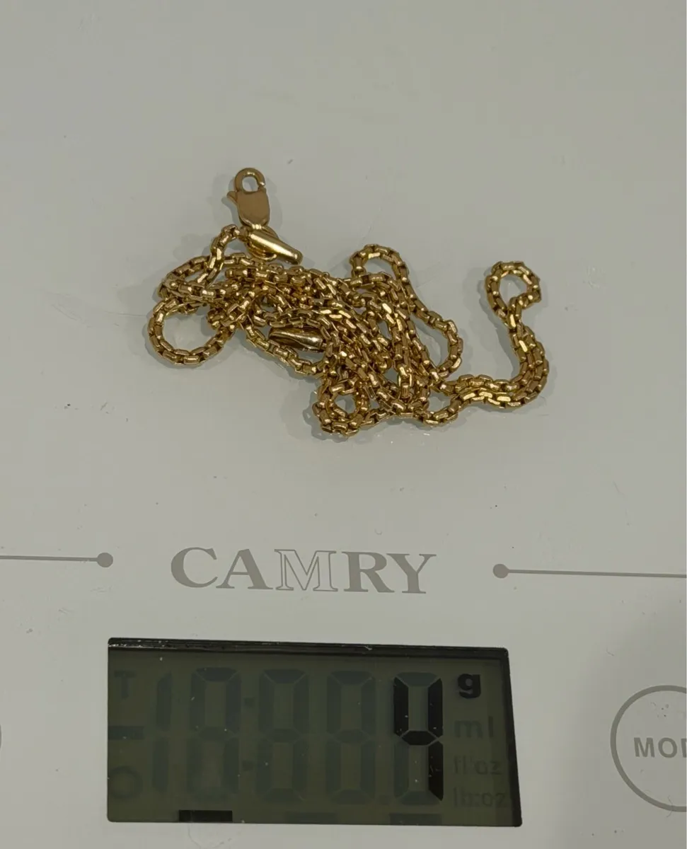Box Chain 18K YG - Image 4