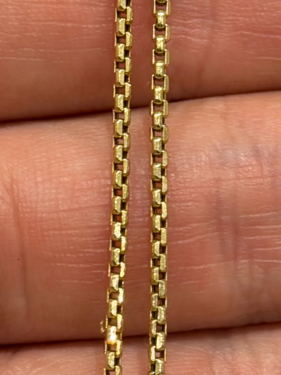 Box Chain 18K YG - Image 2