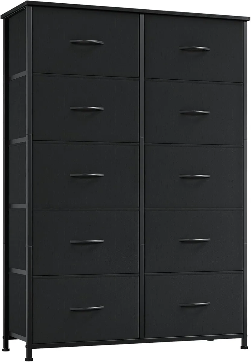 Tall Chest of Drawers for Bedroom with 10 Wide - Image 1