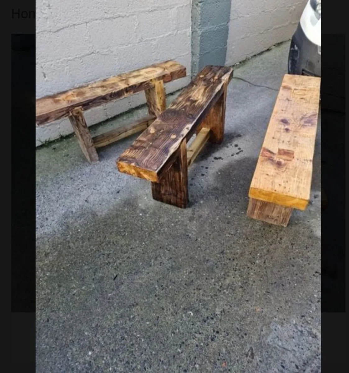 Handmade Garden benchs - Image 2