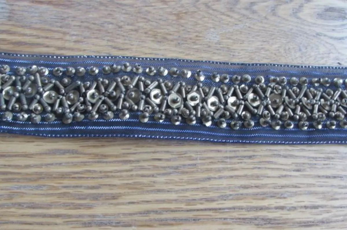 Navy & Gold Braid for Sale - Image 2