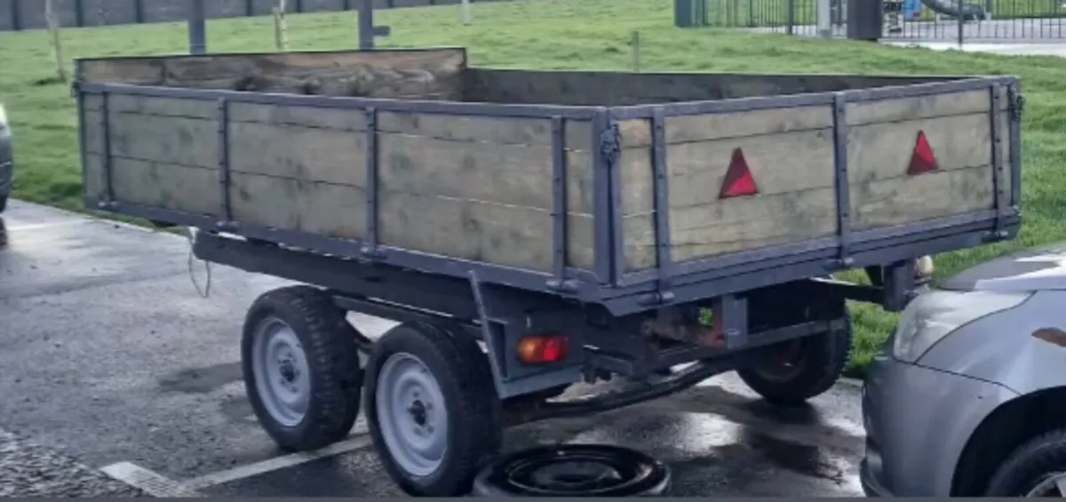 10x6 dropside trailer
