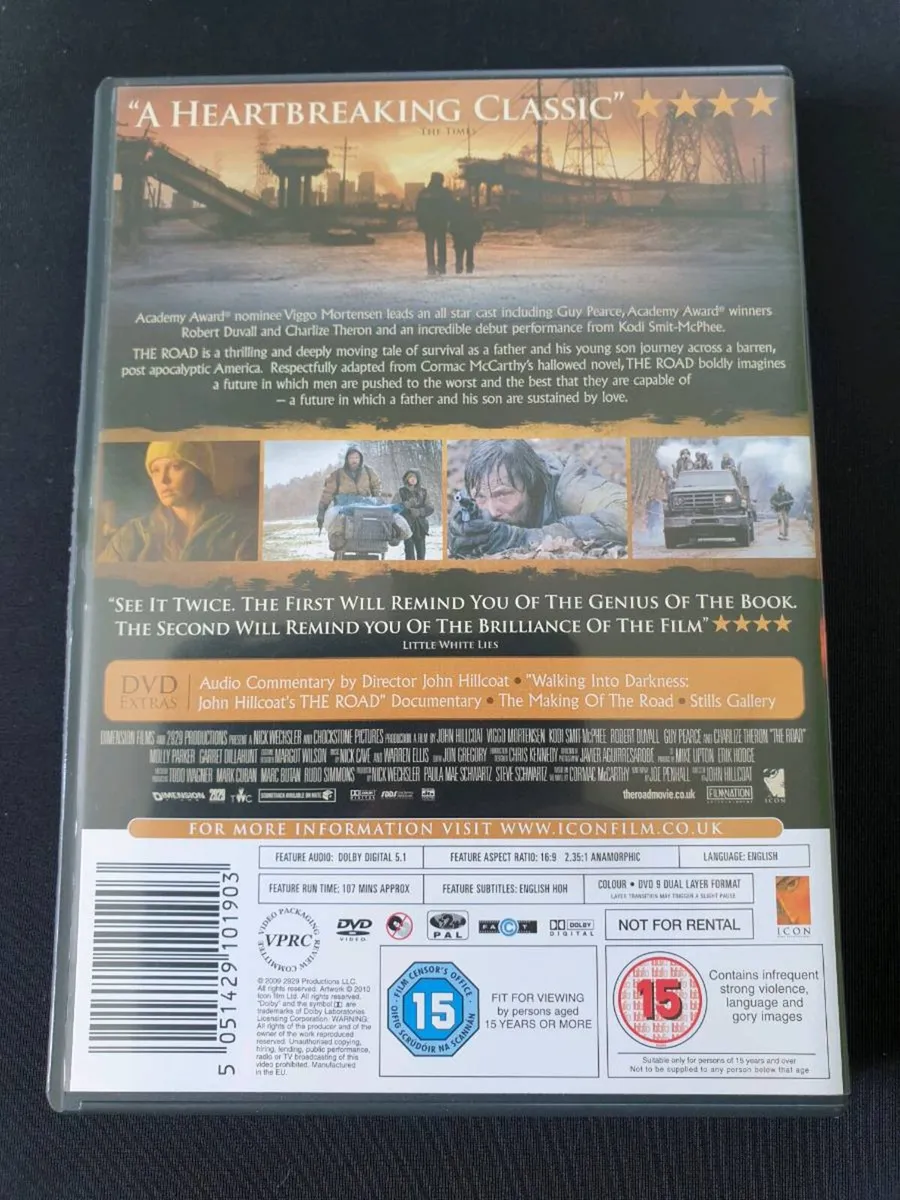 The Road 2009 DVD Viggo Mortensen Kodi Smit-McPhee - Image 2