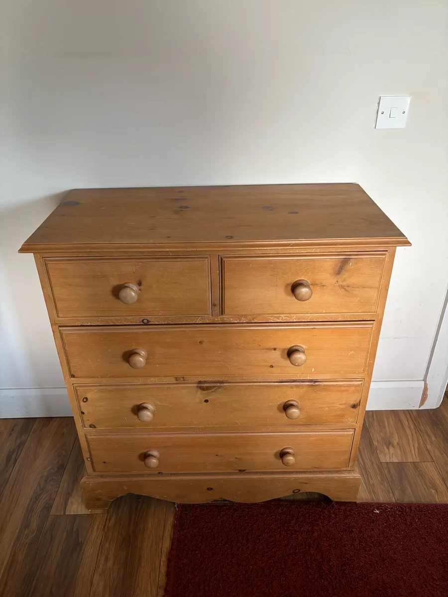 Pine bedroom furniture - Image 3