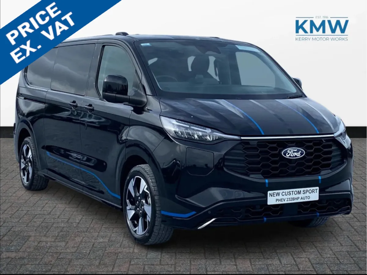 Ford Transit Custom Crewcab Sport PHEV 232BHP LWB - Image 1