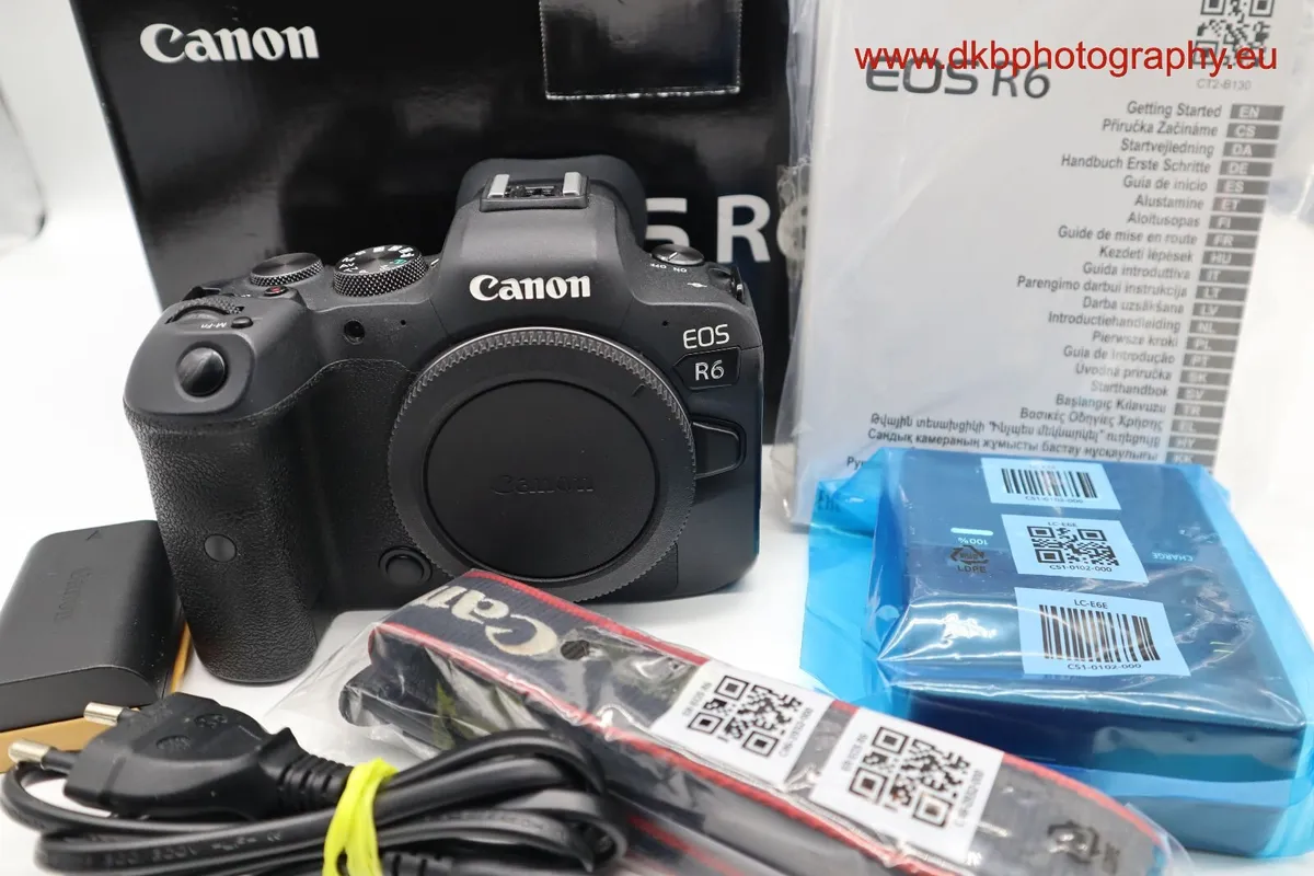 CANON EOS R6 MIRRORLESS CAMERA #0355 - Image 1
