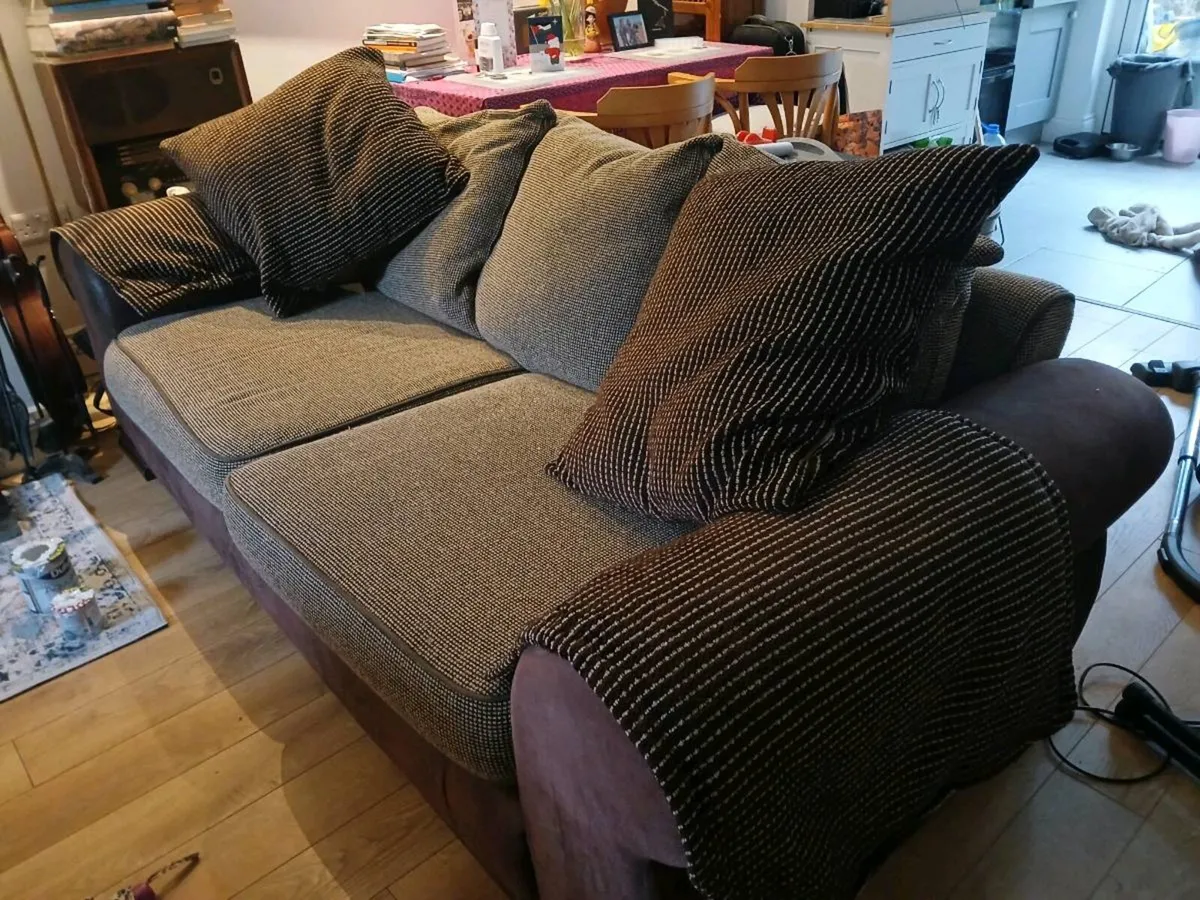 Large sturdy sofa - Image 1