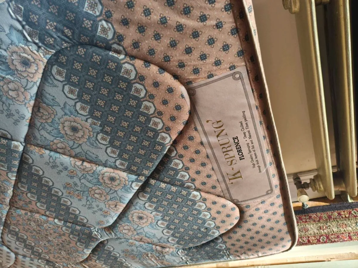 Beautiful new single bed mattress and locker - Image 2