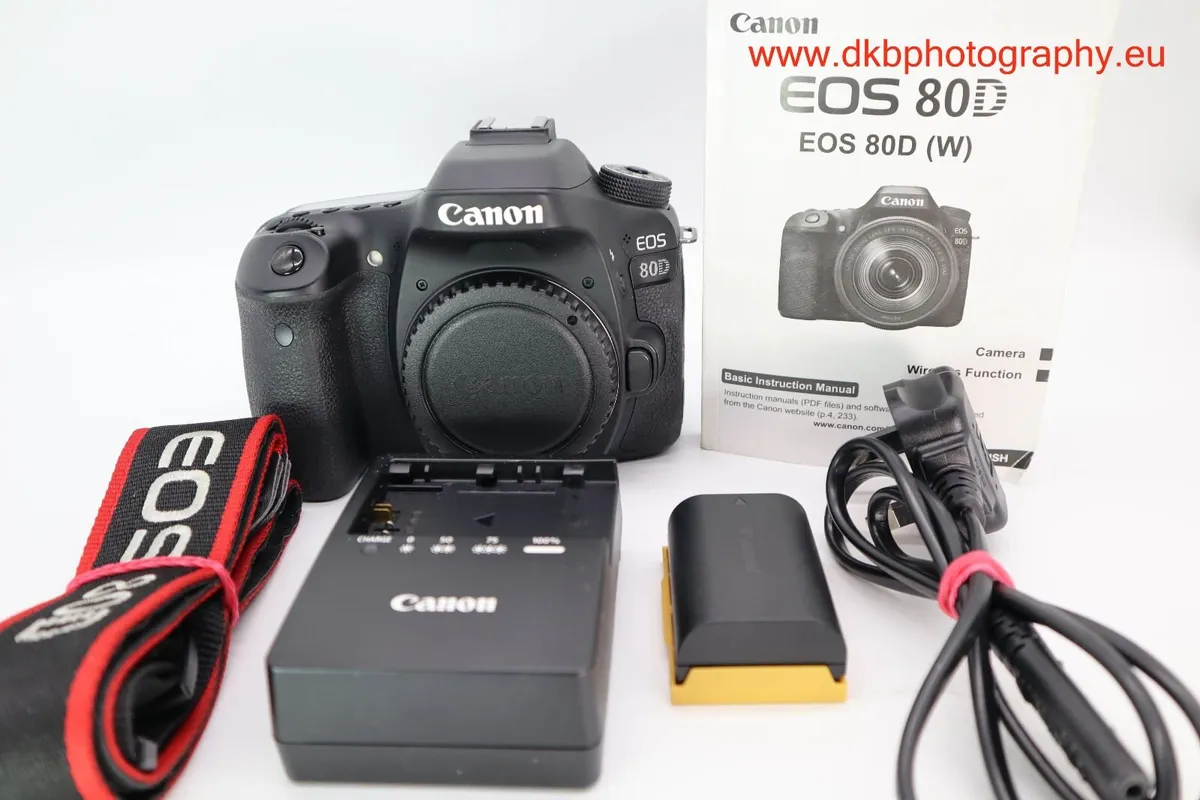 CANON EOS 80D DSLR CAMERA #009 - Image 2