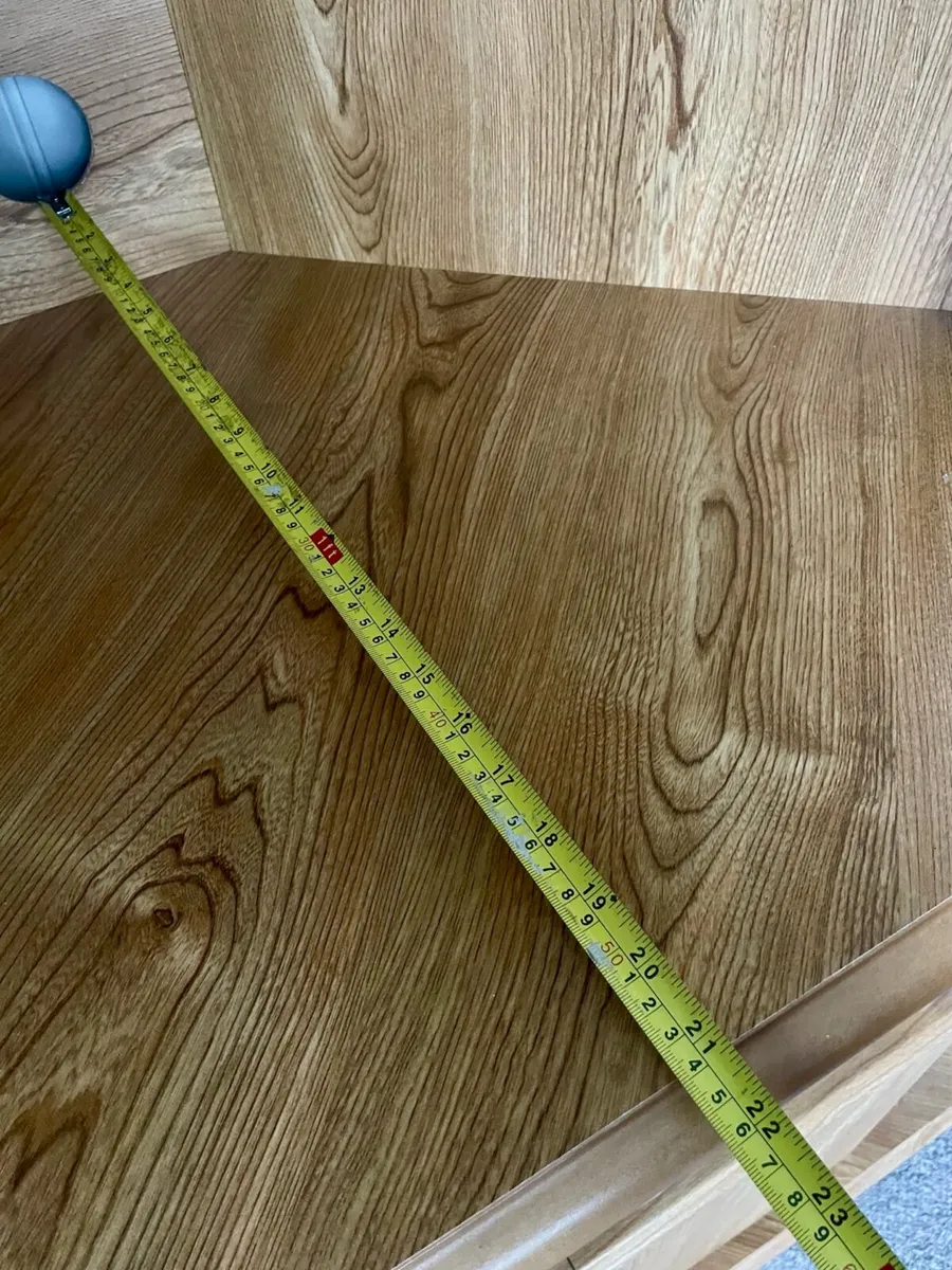 Solid Wood Corner TV Unit - Image 4