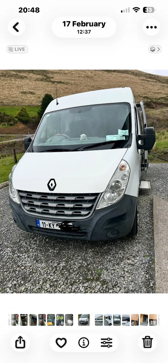 2011 Renault Master Campervan  €25, 500 - Image 1