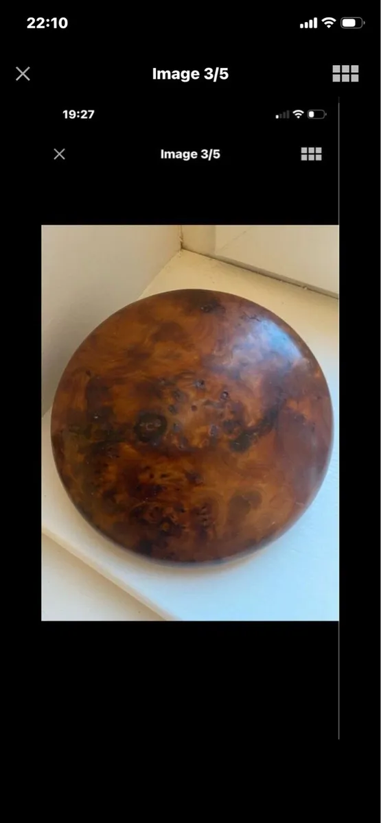 Handcrafted Walnut Jewellery/ Trinket Box - Image 3