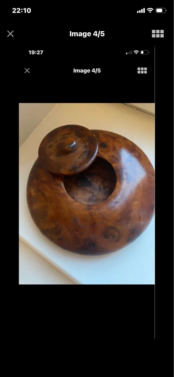 Handcrafted Walnut Jewellery/ Trinket Box - Image 4