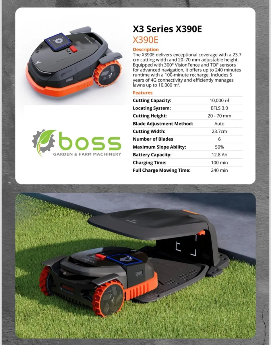 Segway NaviMow Robotic Mowers With Free Garage - Image 4