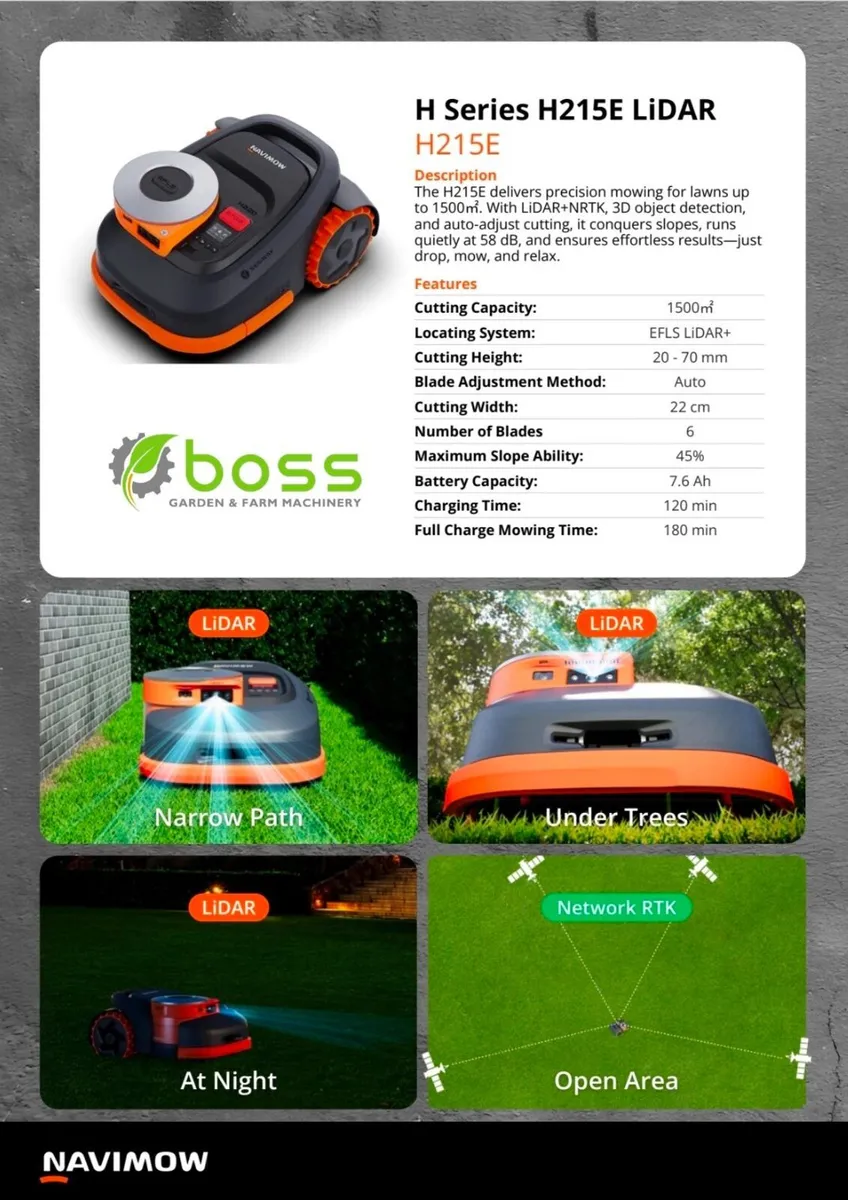 Segway NaviMow Robotic Mowers With Free Garage - Image 3
