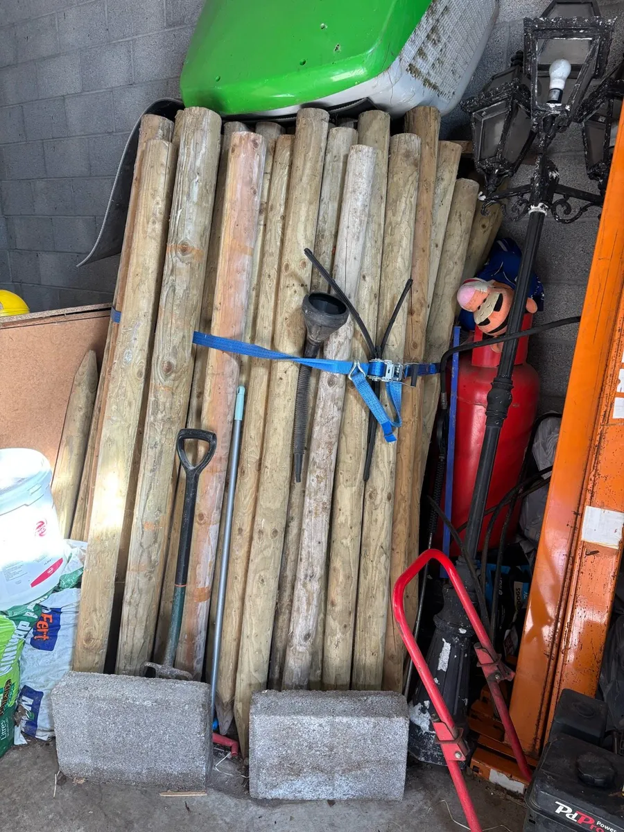 Wooden Fence Posts