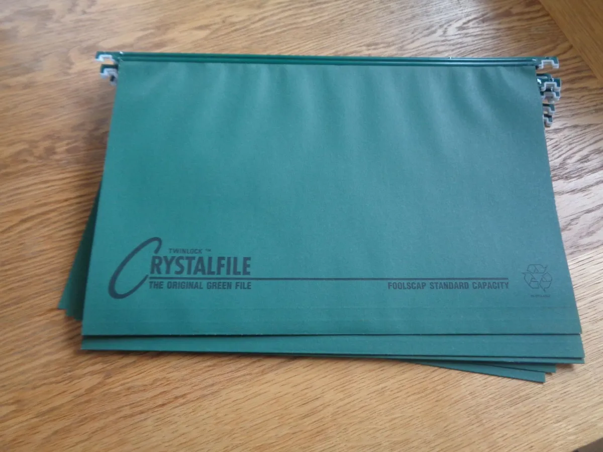 Twinlock Crystallite Suspension Files x 8 for Sale - Image 1