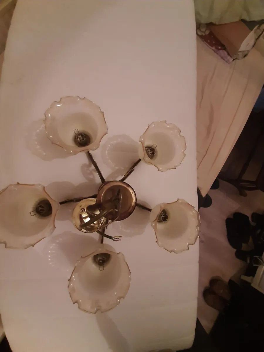 Candelabra   style  5 branch  Ceiling light - Image 2