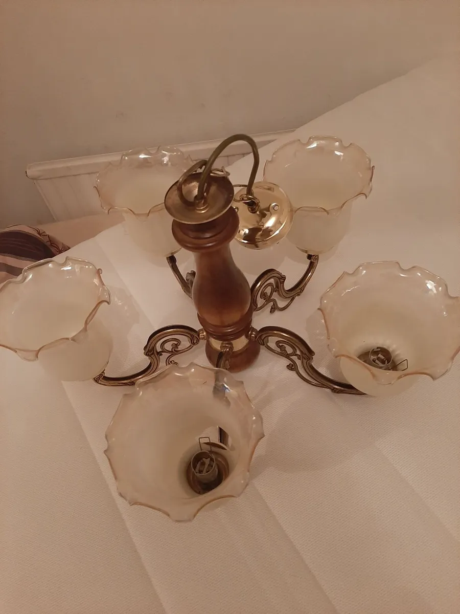 Candelabra   style  5 branch  Ceiling light - Image 1