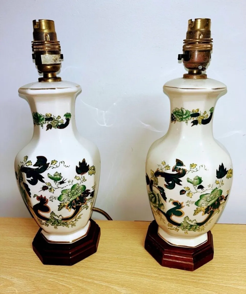 Pair of Masons Lamps - Image 2