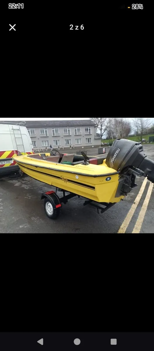 Fletcher speed boat tohatsu 50 - Image 1