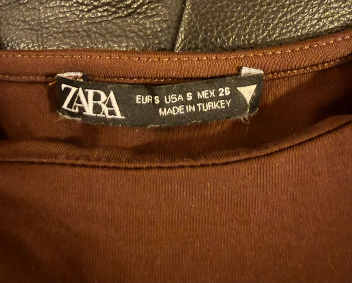 Zara brown bodysuit - Image 2