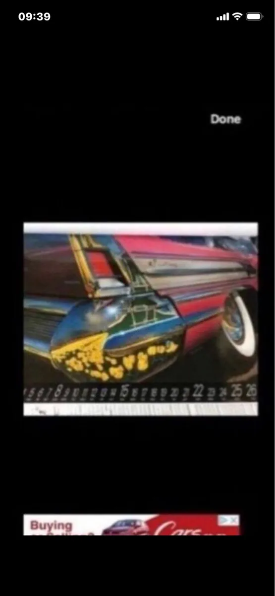 US Classic Cars Calendar 1991 - Image 4