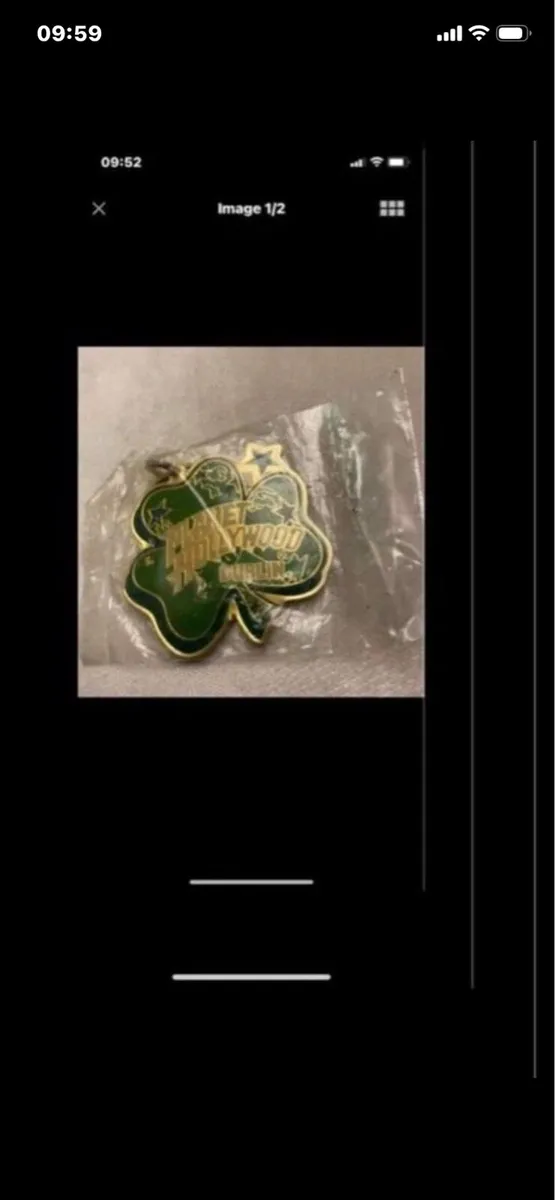 Very Rare Planet Hollywood Dublin Key Ring - Image 1