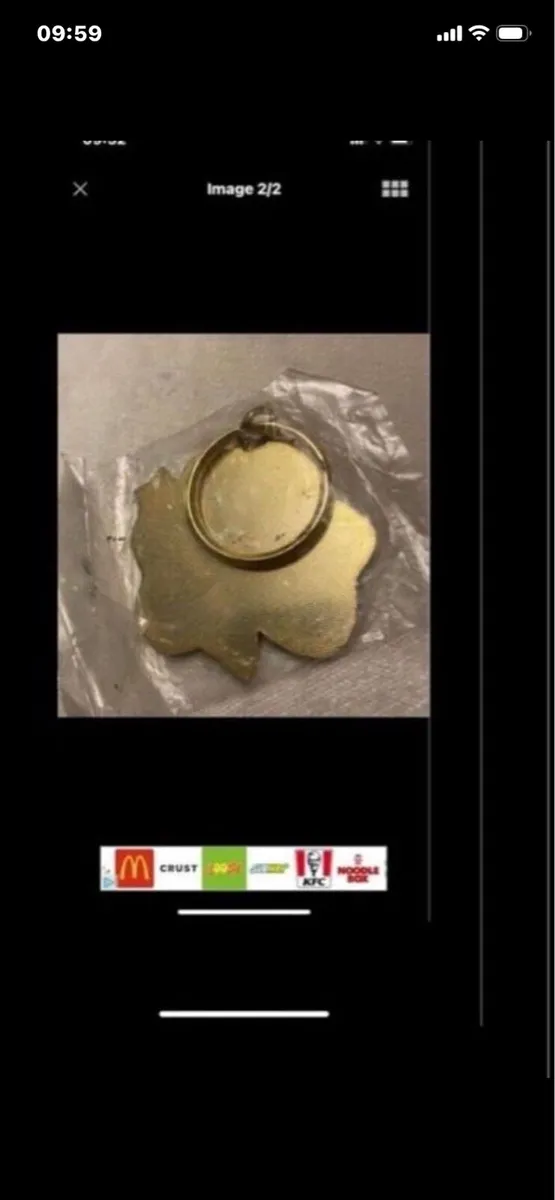 Very Rare Planet Hollywood Dublin Key Ring - Image 2