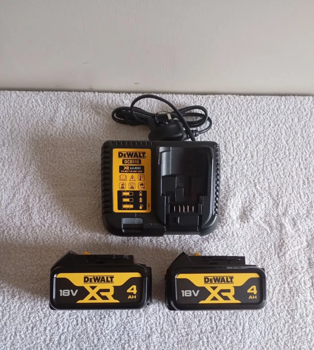 DeWalt Charger and Batteries