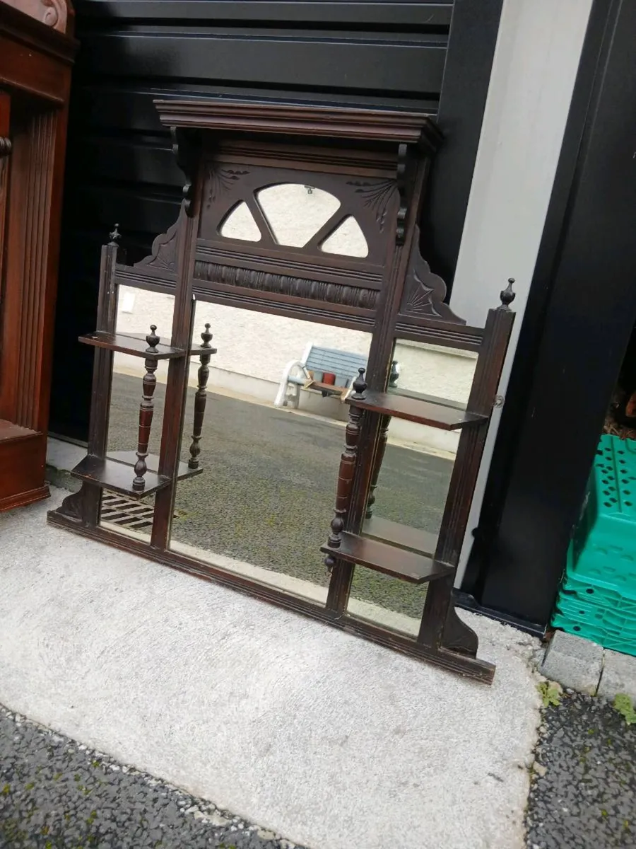 Overmantle Mirror - Image 4