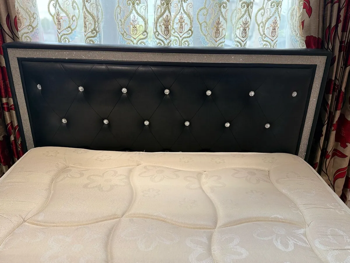 double bed and mattress - Image 3