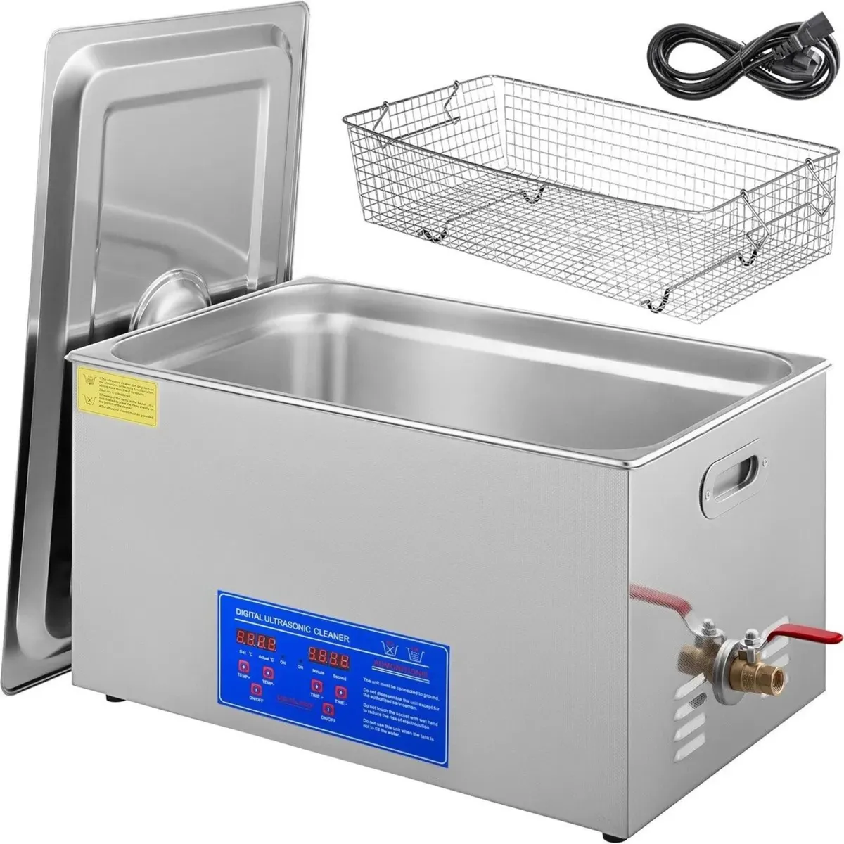 30L Ultrasonic Cleaner With Digital Timer & Heater - Image 1