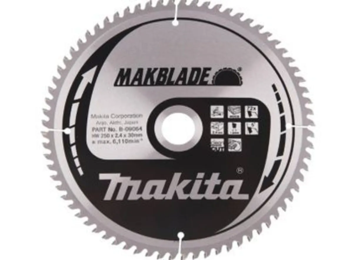 Makita B-09064 250x30mm 72T Circular Saw Blade