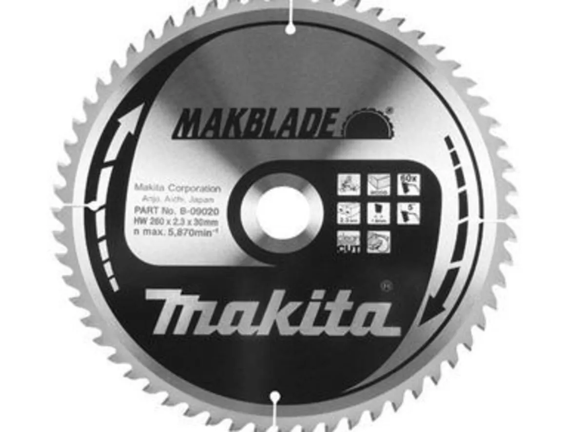 Makita B-09101 250x30mm 100T Circular Saw Blade