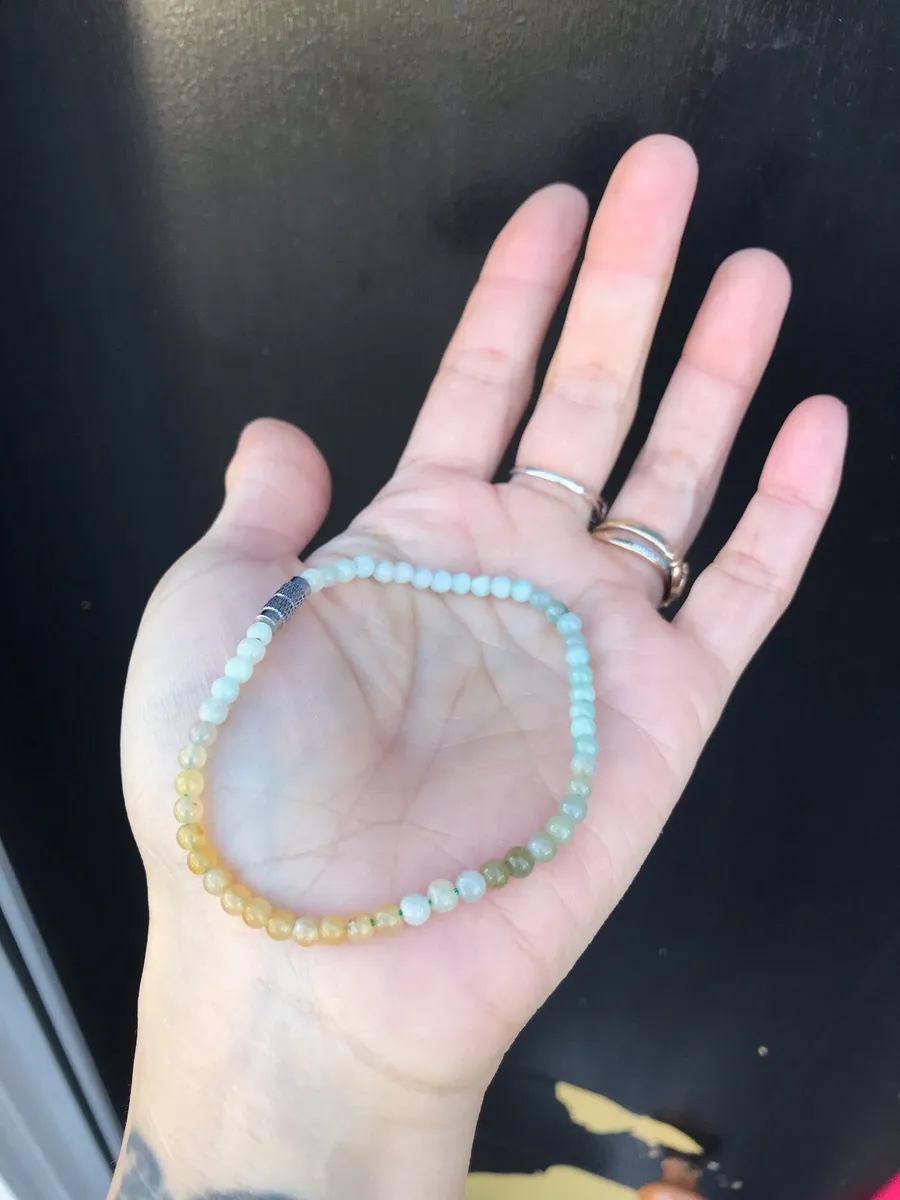 Type A Burma Jadeite Bracelet - Image 1