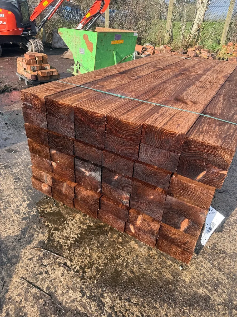 New Railway Sleepers £17 each plus Vat - Image 2