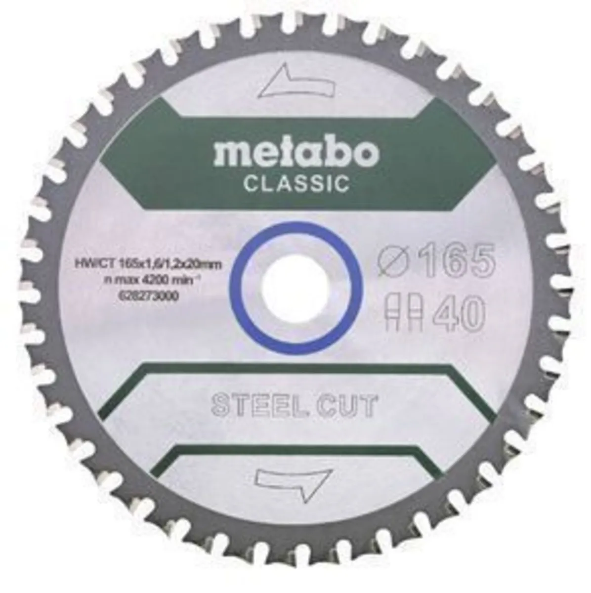 Metabo Circular saw blade 165 x 20 x 1.6 mm 40T
