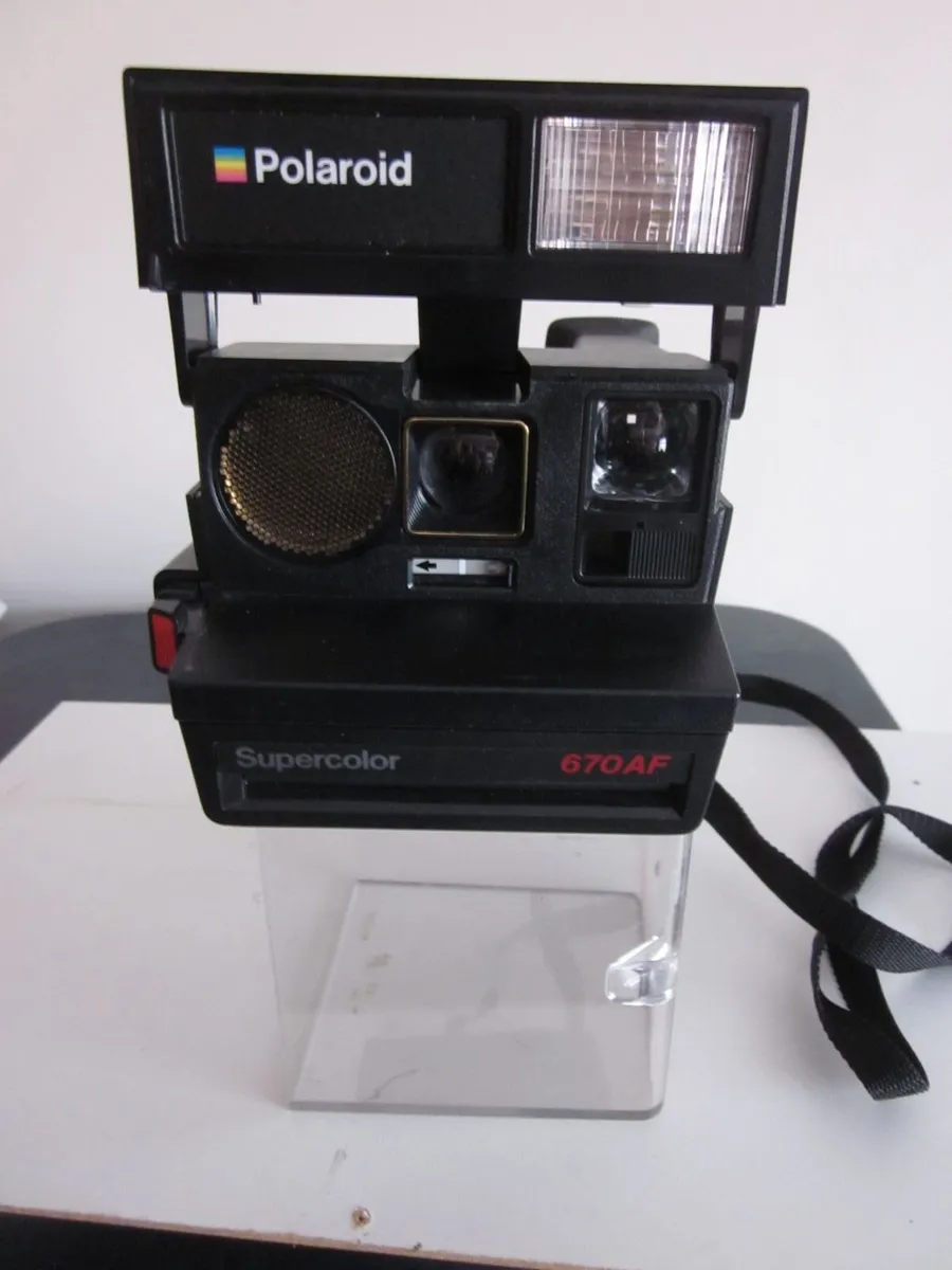 Polaroid Supercolour 670AF Vintage Instant Camera - Image 1