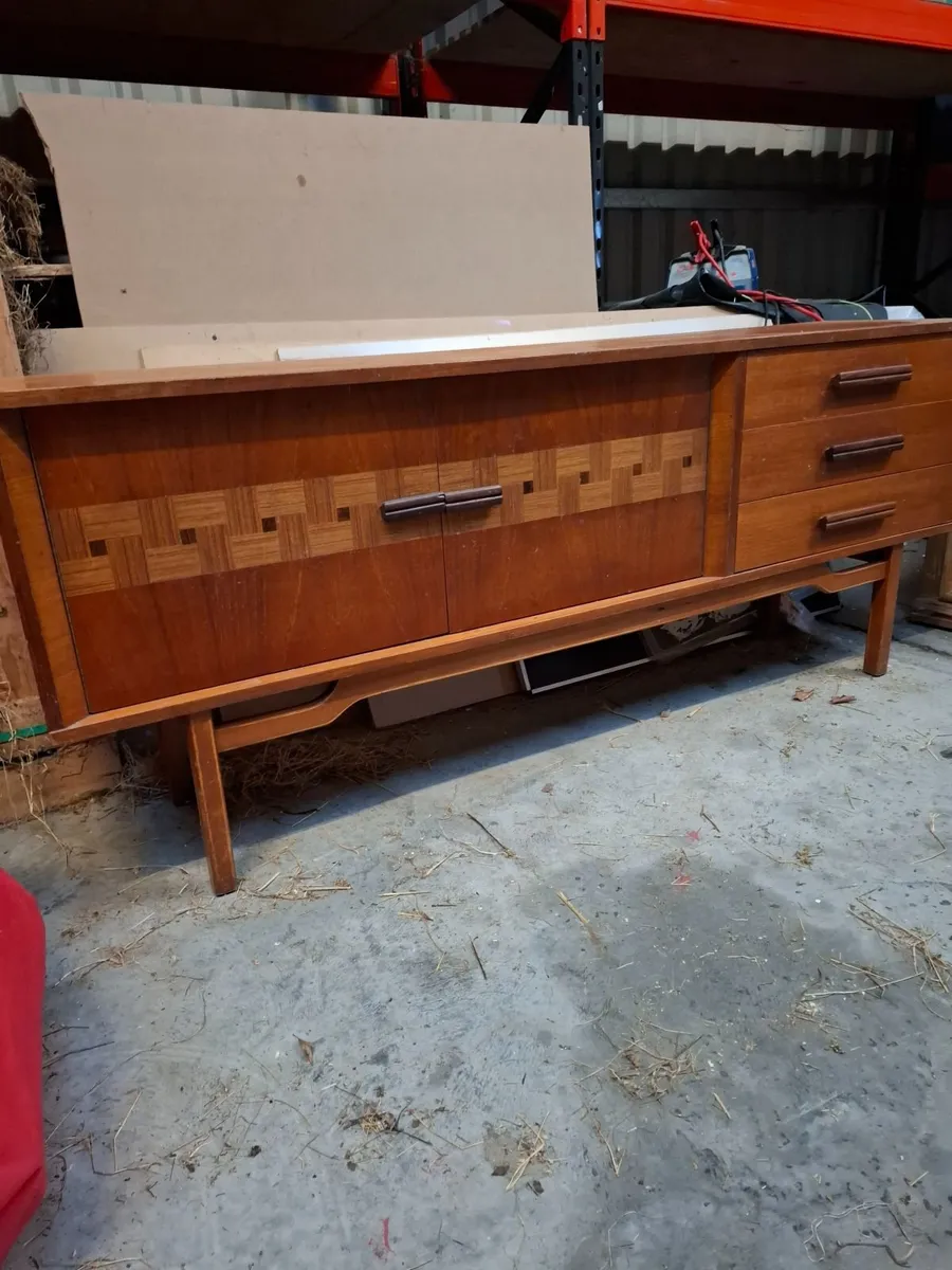 Mid century modern teak sideboard - Image 1