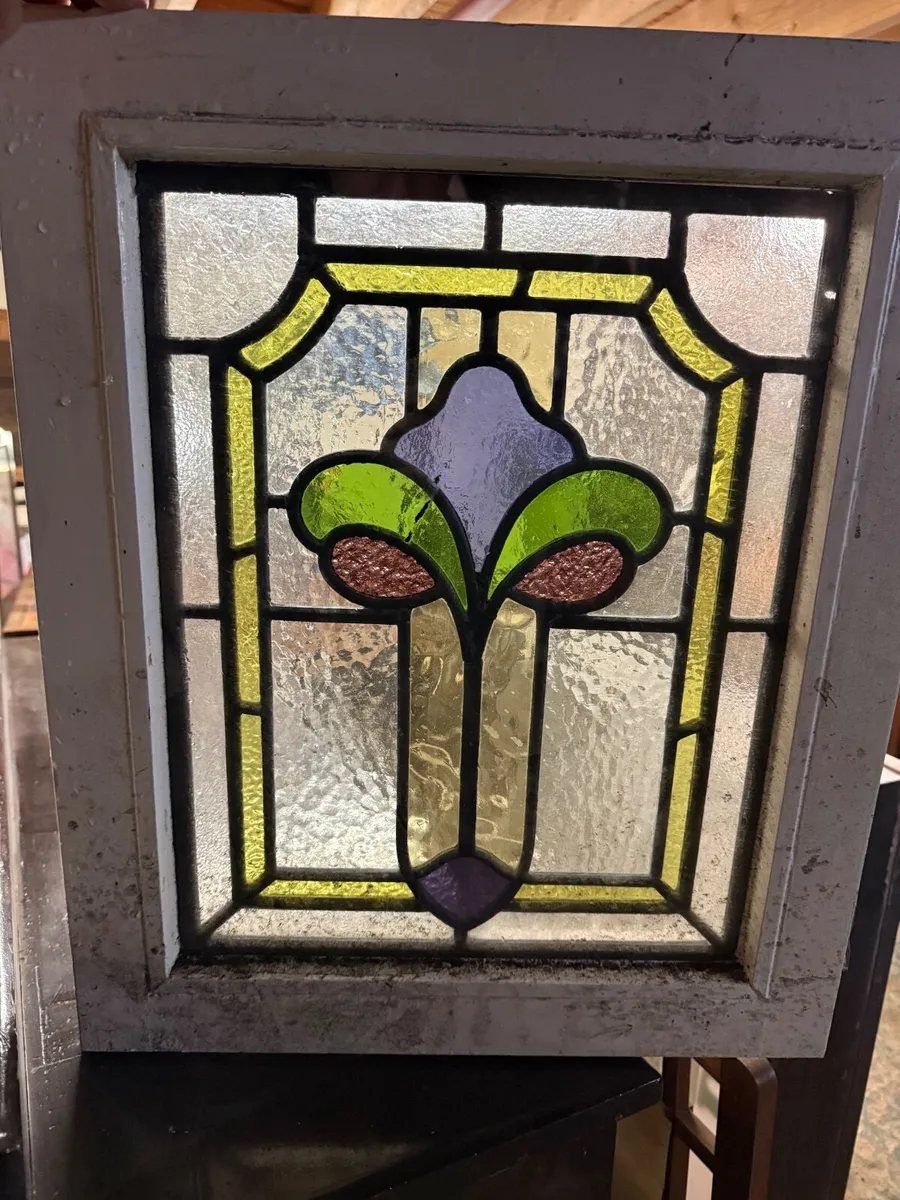 Small double glazed coloured windows - Image 1