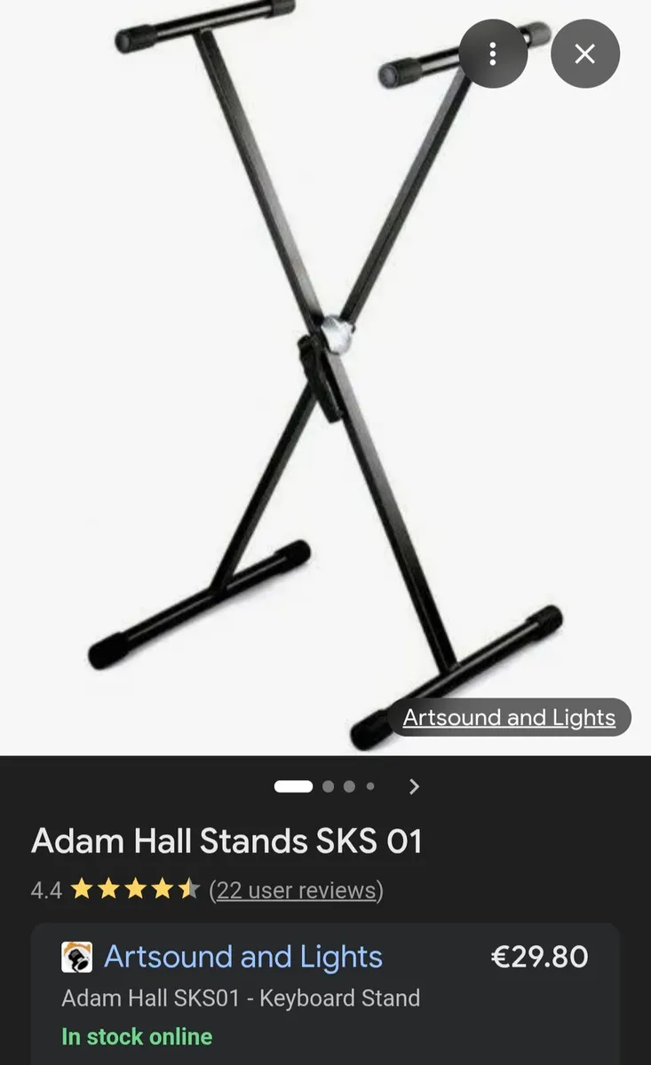 Adam Hall Keyboard Stand