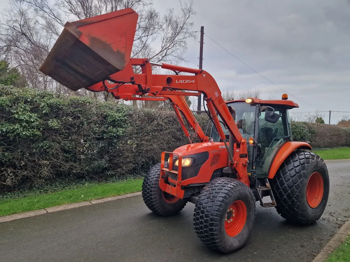 Kubota M8560 Compact Tractor with Loader 1200 hour - Image 1