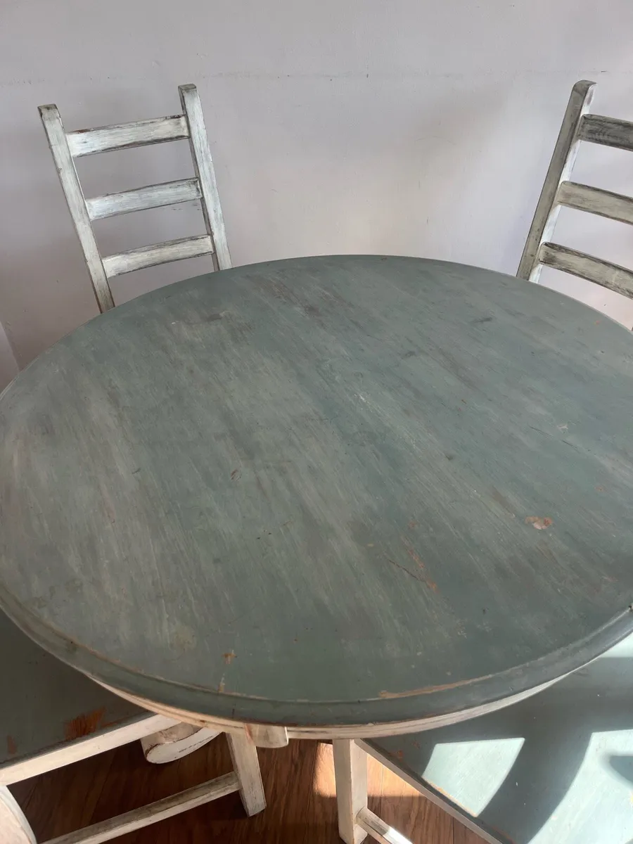 Dining Table & 4 chairs - Image 2