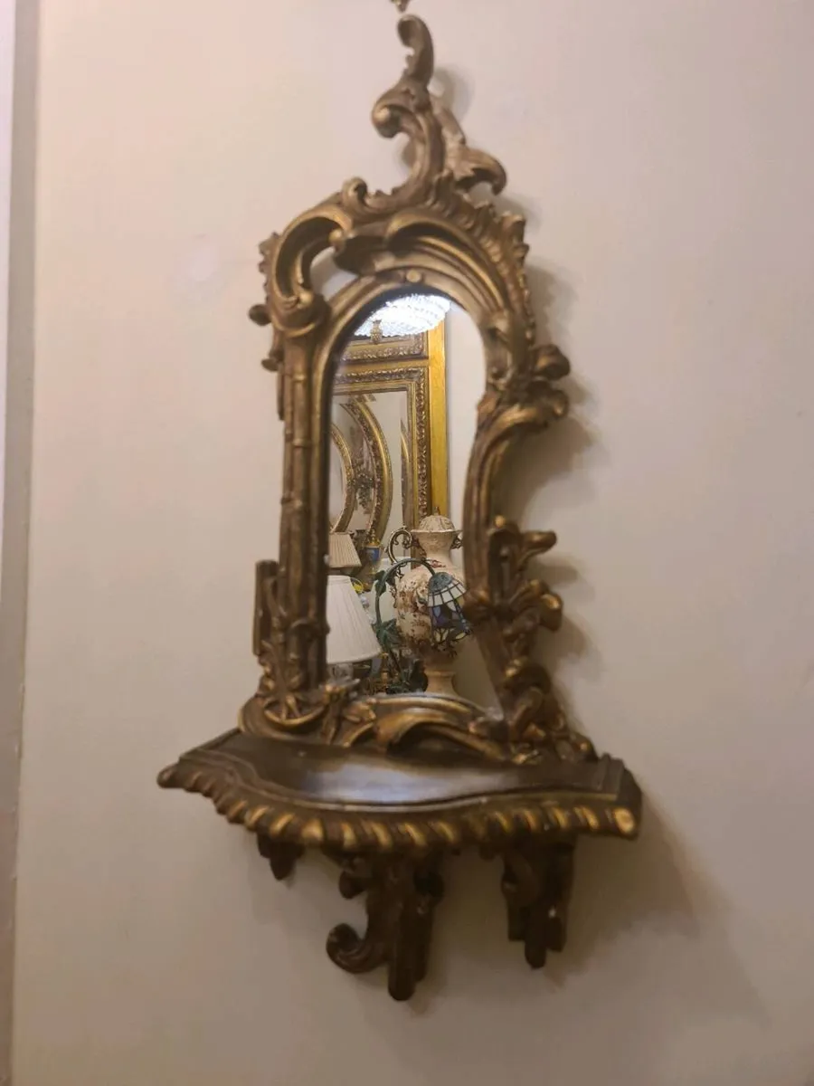 Rococco wall mirrors - Image 4